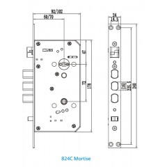 Электронный дверной замок Philips EasyKey Alpha-5HB