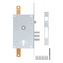 Корпус врезного цилиндрового замка с защёлкой 352/R w/b (с креплением под тяги)