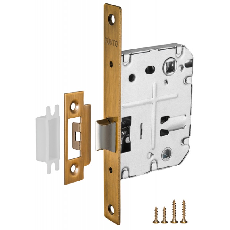 Защелка Punto (Пунто) врезная L72-50 CFB Кофе глянец