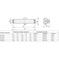 Доводчик Punto (Пунто) дверной SD-2020 AL 25-45 кг (алюминий)