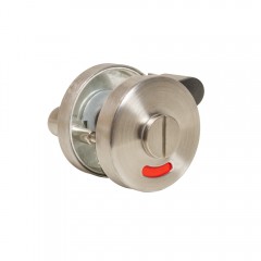 Ручка поворотная BK8.R.DSS304-button с индикатором INOX 304