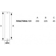 Дверная ручка 283/131 Wc Carlo Матовая латунь/латунь